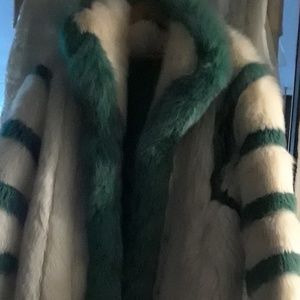 Custom Full length Fox fur coat